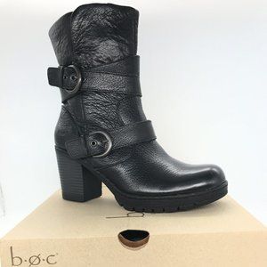 🔴SOLD🔴 NWT B.O.C- Black Leather boots Size 7